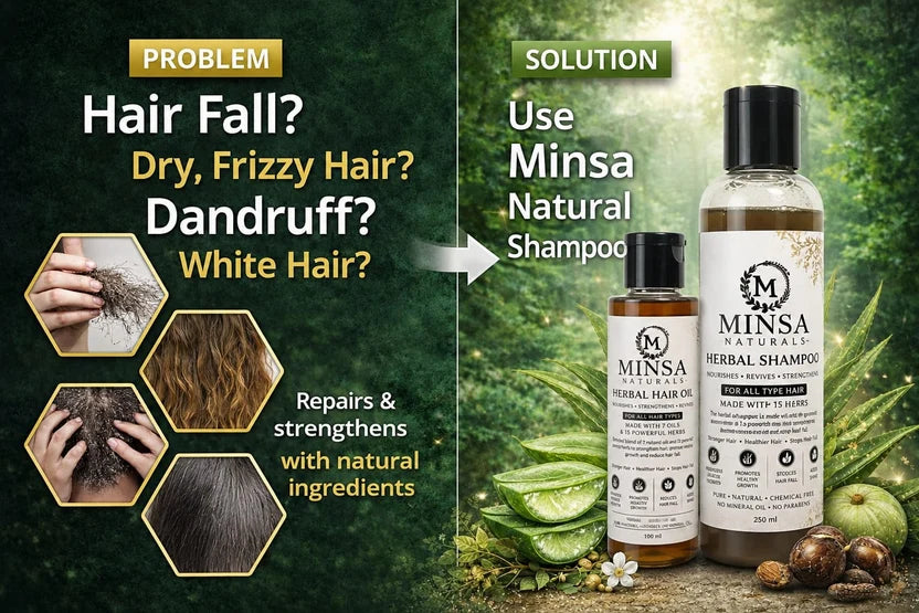 Herbal Hair Oil + Herbal Shampoo